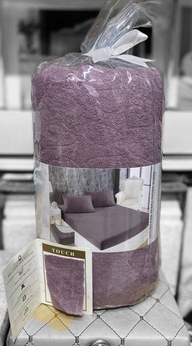 Простынь на резинке Maison D'or Lilac