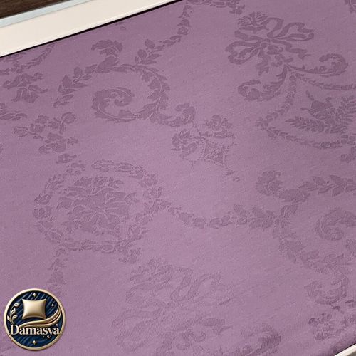 Постільна білизна Maison D`or Mirabella Lilac, Для жінки, Європейський, На ґудзиках, 200х220 см 1шт;, 240х260 см 1шт;, 50х70 см 4шт;, Сатин - Жаккард, Візерунки, Жакардові візерунки, Бавовна 100%, Фірмова упаковка, Туреччина
