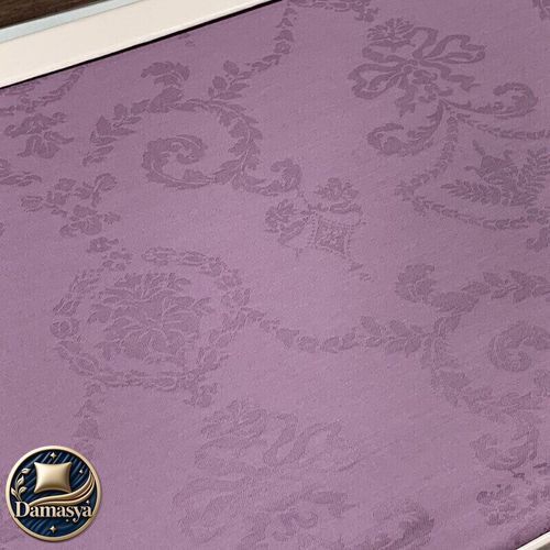 Постільна білизна Maison D`or Mirabella Lilac, Для жінки, Сімейний, На ґудзиках, 160х220 см 2шт;, 240х260 см 1шт;, 50х70 см 4шт;, Сатин - Жаккард, Візерунки, Жакардові візерунки, Бавовна 100%, Фірмова упаковка, Туреччина