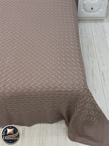 Плед В'язаний Diamond Sara Lilac, без наволочок, 220х240 см, Туреччина