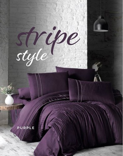 Постільна білизна Stripe Style Purple