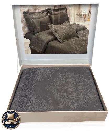 Покривало+постільна білизна Maison D`or Policoton Grey