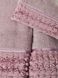 Комплект Рушників Maison D`or Rosa Pembe, Рожевий, Бамбук 60%, Бавовна 40%, Фірмова упаковка, Сет 3шт: 70х140см; 50х100см; 30х50см, Туреччина