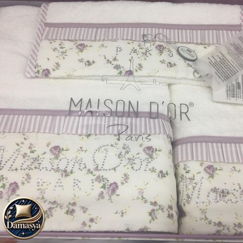 Полотенце Roses Havlu Set (Lila)