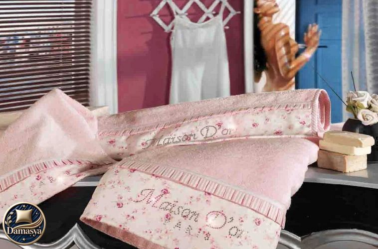 Полотенце Roses Havlu Set (G&uuml;l)